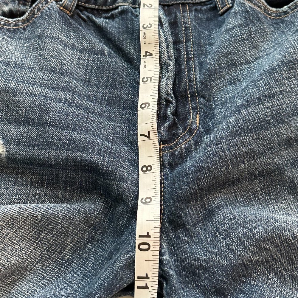 KANCAN Jeans Straight Leg High Waist Girlfriend Distressed Boho Size 27 #KC9147D - Picture 6 of 9